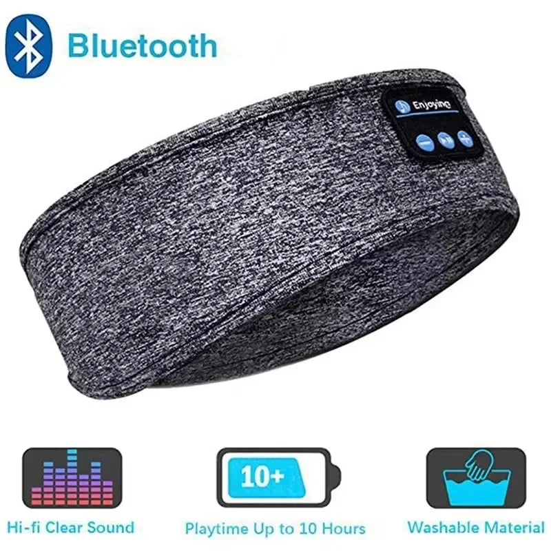 Diadema Bluetooth para Dormir – Auriculares Inalámbricos con Altavoces HD, Deportiva y para Dormir