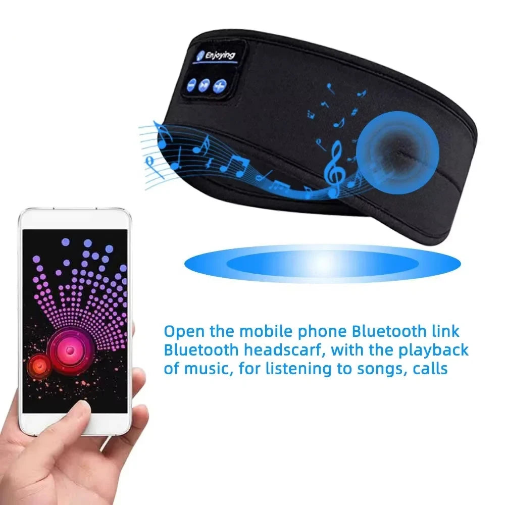 Diadema Bluetooth para Dormir – Auriculares Inalámbricos con Altavoces HD, Deportiva y para Dormir