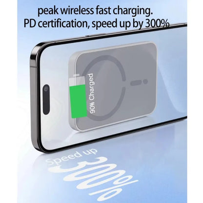 Cargador Inalámbrico Magnético para Coche 15W – Soporte Rejilla, Compatible iPhone 12-17 y Android
