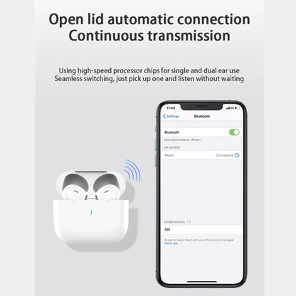 Auriculares Bluetooth 5.3 con Cancelación de Ruido ANC – TWS Inalámbricos, 72h Batería, para iPhone y Android