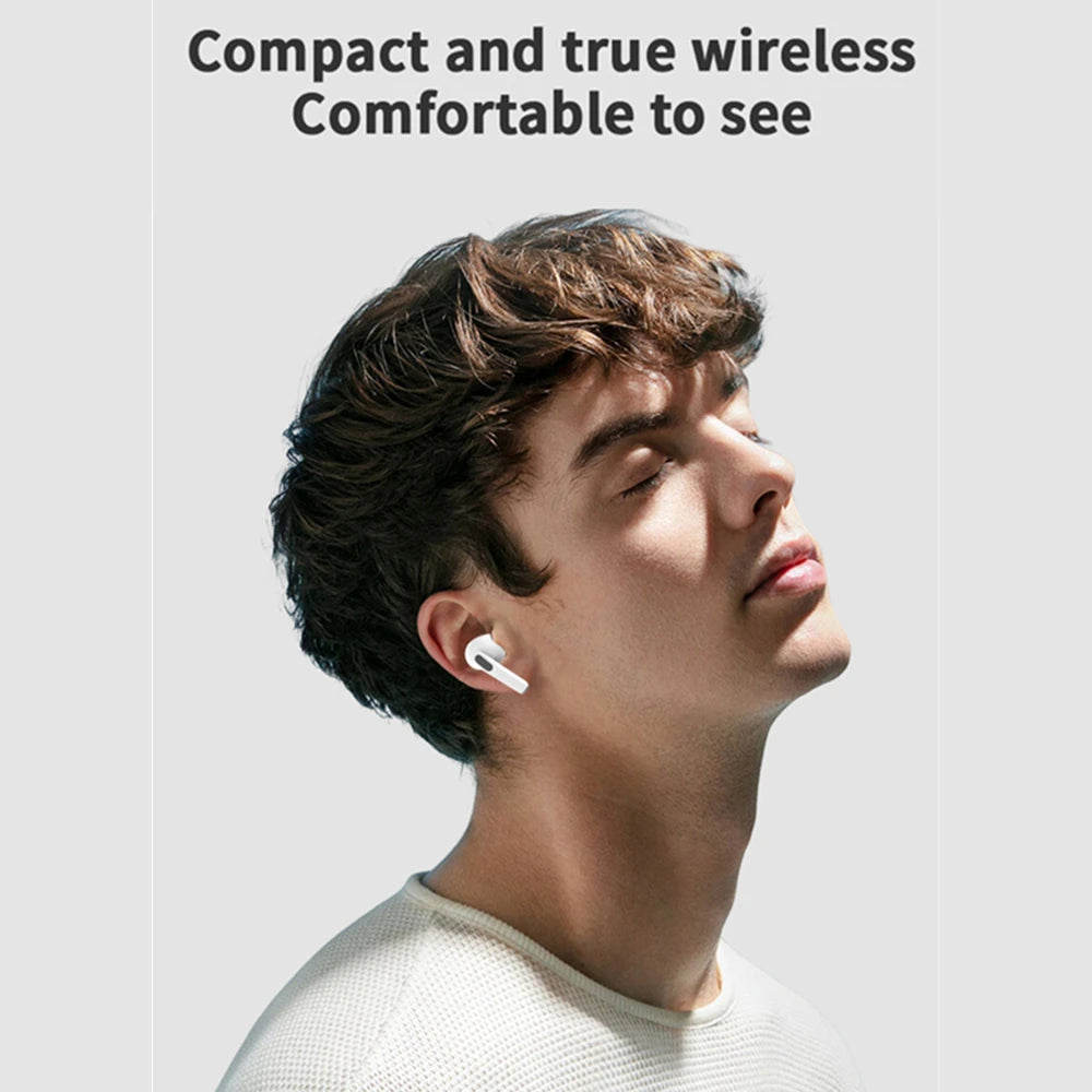 Auriculares Bluetooth 5.3 con Cancelación de Ruido ANC – TWS Inalámbricos, 72h Batería, para iPhone y Android