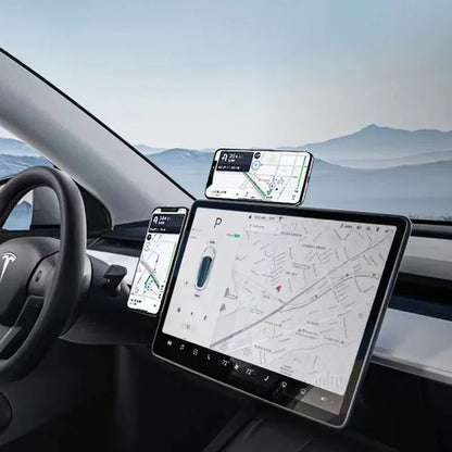 Soporte Magnético para Coche y portatil – Compatible con MagSafe, Tesla Model 3/Y/X/S e iPhone 14/13/12