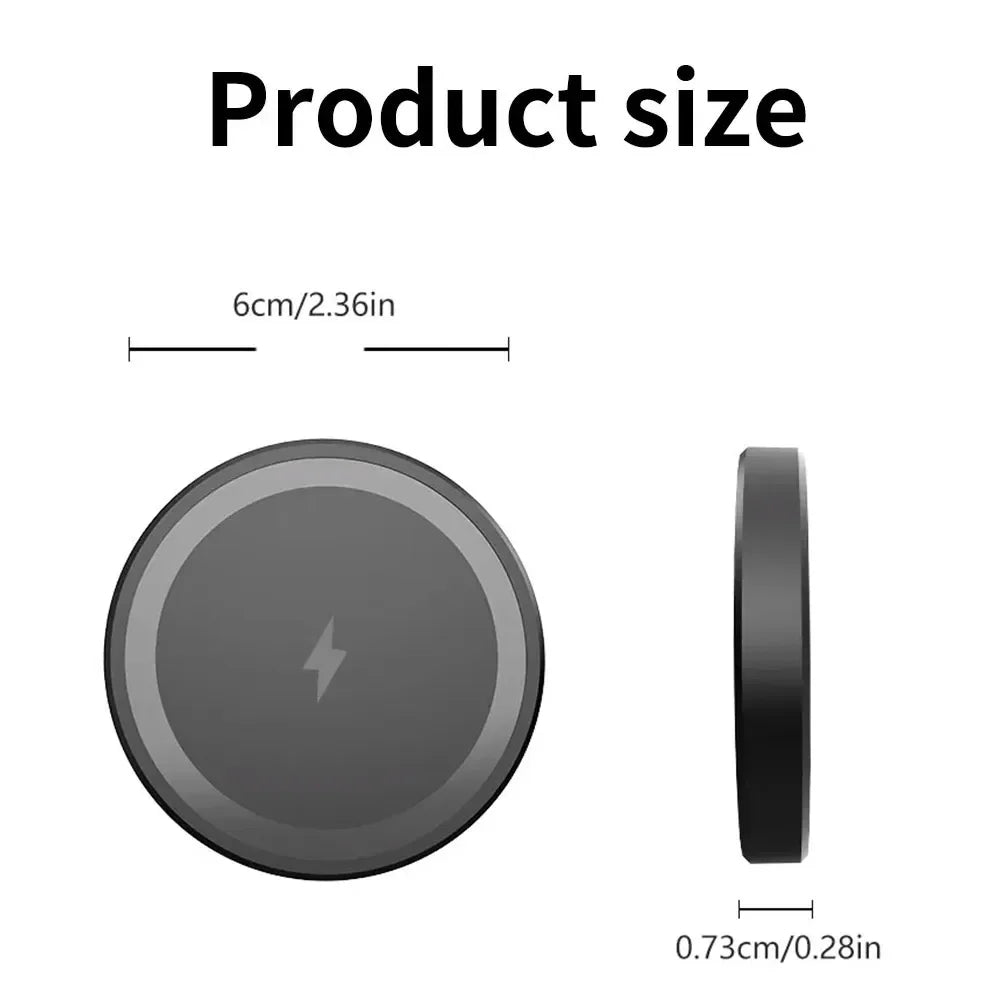 Base de Carga Inalámbrica Rápida 30W – Compatible con iPhone 12-17, AirPods y Samsung Galaxy