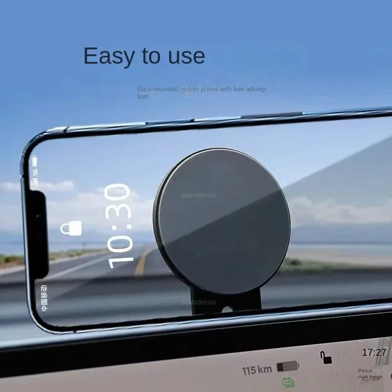 Soporte Magnético para Coche y portatil – Compatible con MagSafe, Tesla Model 3/Y/X/S e iPhone 14/13/12