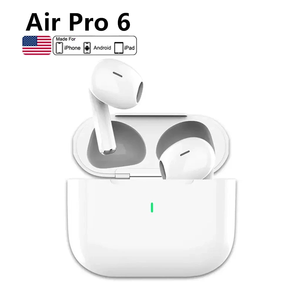 Auriculares Bluetooth 5.3 con Cancelación de Ruido ANC – TWS Inalámbricos, 72h Batería, para iPhone y Android