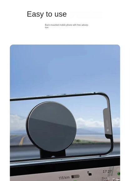 Soporte Magnético para Coche y portatil – Compatible con MagSafe, Tesla Model 3/Y/X/S e iPhone 14/13/12