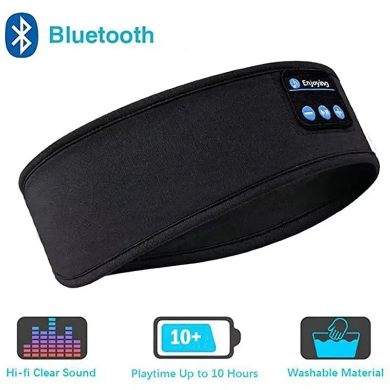 Diadema Bluetooth para Dormir – Auriculares Inalámbricos con Altavoces HD, Deportiva y para Dormir