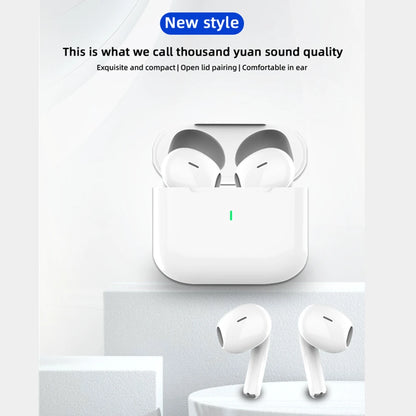 Auriculares Bluetooth 5.3 con Cancelación de Ruido ANC – TWS Inalámbricos, 72h Batería, para iPhone y Android